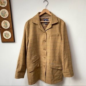 Faconnable Plaid Wool Jacket